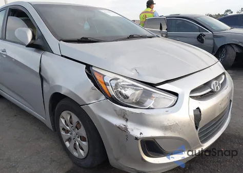 2015 Hyundai Accent Gls из США, поврежденный, VIN KMHCT4AE4FU819287